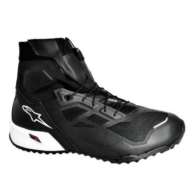 Imagem de Bota Alpinestars CR-1 Pilotagem Motociclista Preto Tênis, Preto Branco