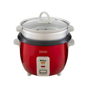 Imagem de Panela Arroz Elétrica Philco 3 Xícaras Risoto PPA3V 1,7L Cozinha no Va