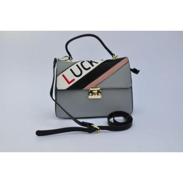 Imagem de Bolsa Feminina Estruturada Pequena Transversal - Lucky Girl, Azul