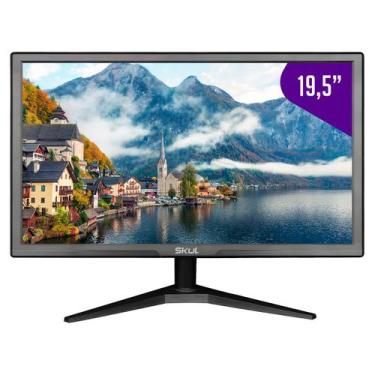 Imagem de Monitor 19,5 75hz Gamer Escritório Home Office Led 5Ms Hdmi Vga Skul