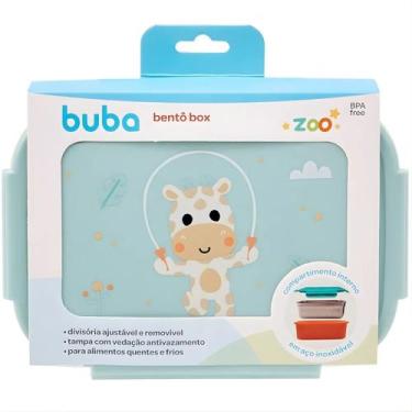 Imagem de Lancheira Bento Box Buba Zoo Girafa 600ml - Buba