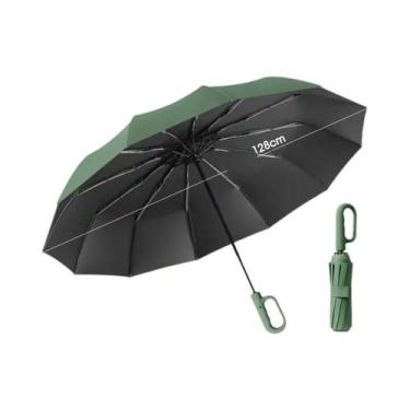 Imagem de Guarda-Chuva Automático Extra Grande De 12 Varetas, Resistente Ao Vent