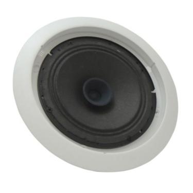 Imagem de Arandela de Embutir Fiamon 6" Difusor 30W RMS Full Range 8Ohm Branca