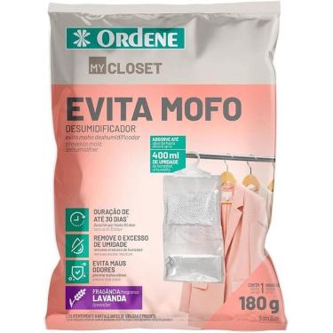 Imagem de Desumidificador My Closet Evita Mofo para Armário Absorve 400ML Fragrância Lavanda Ordene