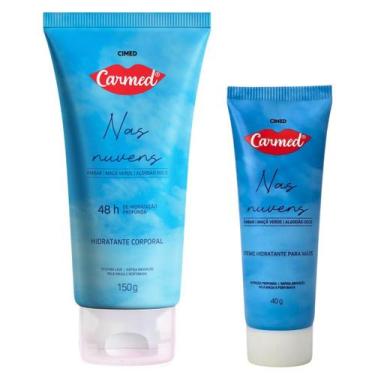Imagem de Kit Carmed Nas Nuvens: Hidratante Corporal 150g e Creme Para Mãos 40g