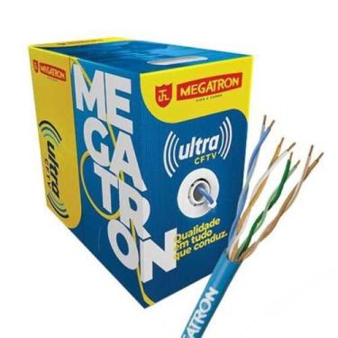 Imagem de Cabo Ultra CFTV 4PX24AWG 300m Megatron Branco - CX / 300
