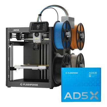 Imagem de Impressora 3D Flashforge AD5X Enclosured com Kit de Gabinete