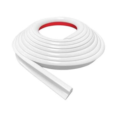 Imagem de Calha De Chuva Em PVC De 5M Em Formato J Para Teto De RV, Trailer E Mo