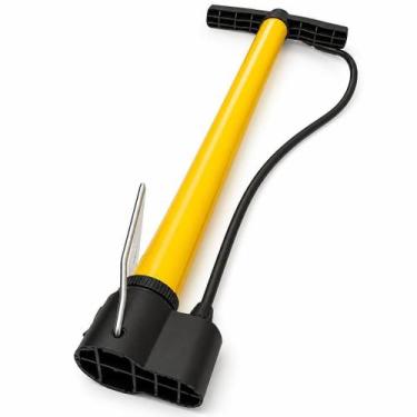Imagem de Bomba de Ar Manual Vertical 50cm Aço Carbono Alta Pressão para Bicicle