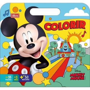 Imagem de Maleta para colorir mickey mouse - tilibra, Modelo 1