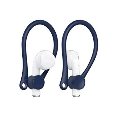 Imagem de Segurador Externo Azul Cobalto Antiqueda para Orelha Compatível com AirPods