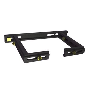 Imagem de Abraçadeira P/Poste Duplo T Universal Policarbonato C/01 Peça Ref.7083 - TAF TAF