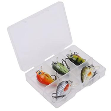 Imagem de Iscas de pesca, iscas duras de pesca de material premium para água do mar e água doce(5PCS (estilo três))