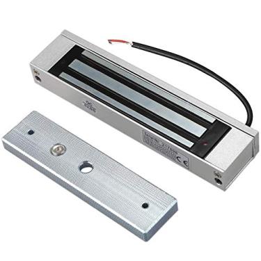Imagem de AUTENS Fechadura elétrica magnética eletromagnética de 12 V, 180 kg, 158 kg, modo NC de segurança contra falhas para controle de acesso de entrada de porta, sistema de segurança doméstica (12 V, tipo A)