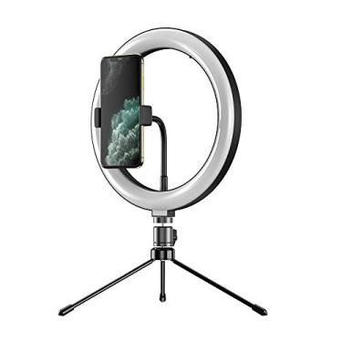 Imagem de Iluminador Circular de Led Ring Light 26cm com Tripé - Apexel