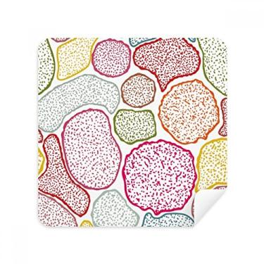 Imagem de Tecido de camurça com estrutura de células de microscópio coloridas, óculos biológicos, tecido de camurça, pacote com 2