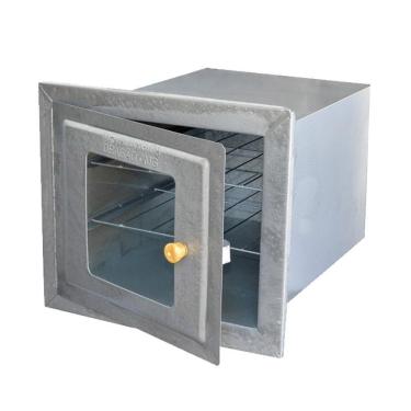 Imagem de Forno Fogão A Lenha Sem Cinzeiro Frente De Vidro N°3 Dragão