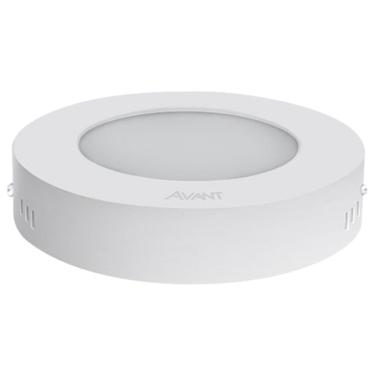 Imagem de Plafon redondo sobrepor 12w branco frio AVANT