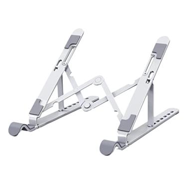 Imagem de Suporte de laptop para mesa de liga de alumínio para notebook, acessórios de computador, suporte dobrável, suporte para monitor de notebook