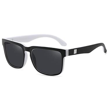 Imagem de Óculos de sol polarizados vintage masculino designer espelho reflexivo óculos de sol feminino retrô quadrado óculos de sol para condução, C7, apenas óculos de sol