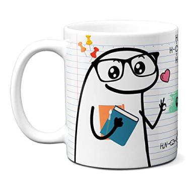 Imagem de Caneca Feliz Dia Professor Química Legal Presente Criativo (Branca)