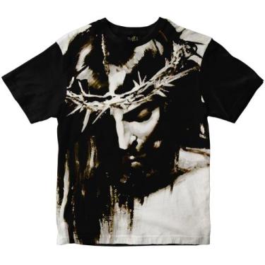 Imagem de Camiseta Religiosa Jesus Cristo Msu102 - Rainha Do Brasil