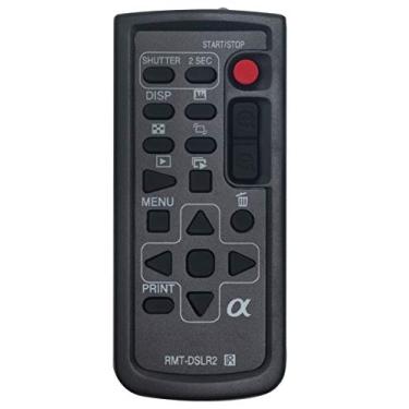 Imagem de Controle remoto substituído RMT-DSLR2 sem fio substituído para câmera Sony SLT-A33 SLT-A33L SLT-A55V DSLR-A290L DSLR-A390L DSLR-A500 DSLR-A500L DSLR-A550 DSLR-A850