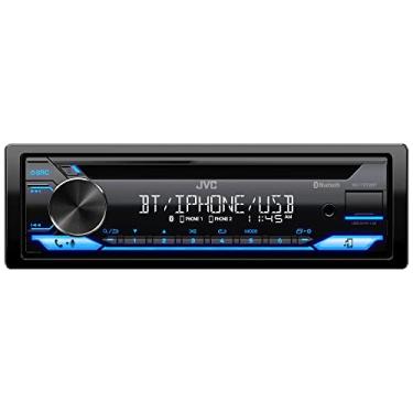 Imagem de JVC KD-TD72BT Bluetooth Car Stereo com porta USB, rádio AM/FM, CD e MP3 Player, tela LCD de 13 dígitos Dual-Line, Din, EQ de 13 bandas