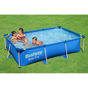 Imagem de Piscina Estrutural Retangular Azul 2300L Bestway