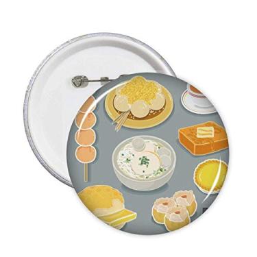 Imagem de Broche de comida local Hong Kong para decoração de 5 peças