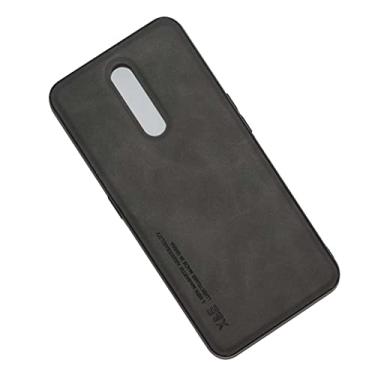 Imagem de Kepuch Silklike Capa para Oppo A9/F11/A9X - Case Placa de Metal Embutida para Oppo A9/F11/A9X - Preto