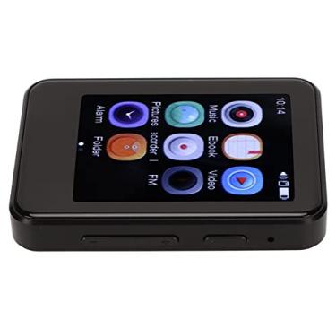 Imagem de Leitor de MP3 MP4, reprodutor de música Hi-Fi 5.0, reprodutor de música com tela sensível ao toque de gravação de 700 mAh com rádio de alto-falante (8 GB)