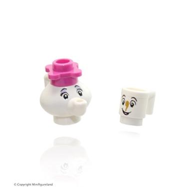 Imagem de LEGO Disney Princess: Beauty & The Beast Minifigure - Mrs. Potts & Chip (41067)