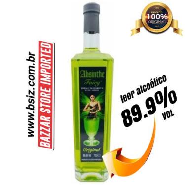 Imagem de Absinto Fairy Reserve Especial Premium Absinthe Fada Verde 89,9% Álcoo