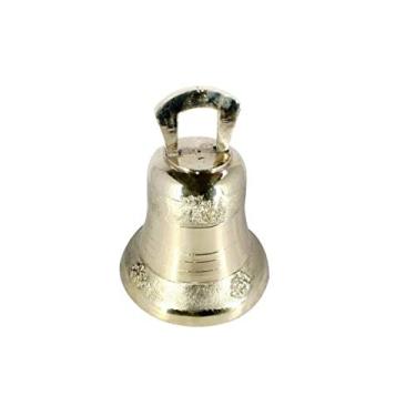 Imagem de Sino Com Alça Bronze Para Casa, Sítio, Capela, 24x28cm Nº5