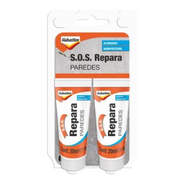 Imagem de SOS REPARA PAREDES 2X 8G - ALABASTINE