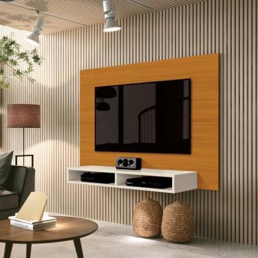 Imagem de Painel Para Tv Até 43&quot; Florença 120cm Cedro/offwhite