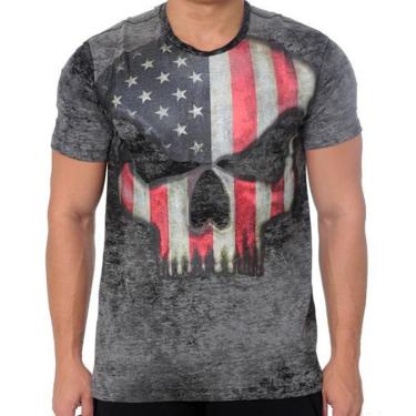 Imagem de TSHIRT BRANCH WARREN CINZA - BLACK SKULL - CLOTHING (M)-Unissex