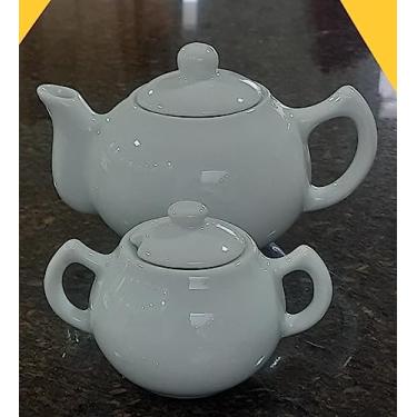 Imagem de Jogo Café e Chá Mesa Posta 2 peças - Bule Chaleira 830ML + Açucareiro 250ml