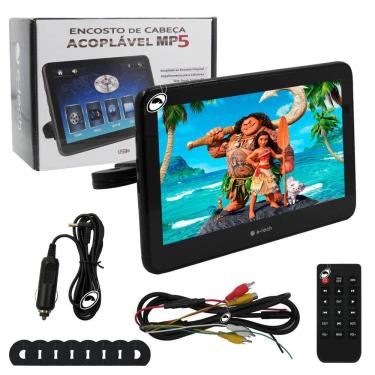 Imagem de Monitor Encosto de Acoplar 8" Polegadas Espelhamento Android Touch USB H-Tech