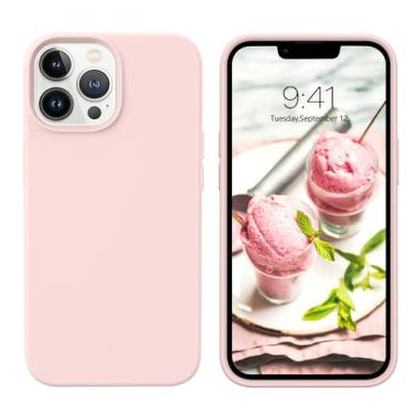 Imagem de GaoBao Capa para iPhone 13 Pro Max, borracha de gel de silicone macio, forro de microfibra, parte traseira rígida, à prova de choque, capa protetora para celular feminina e meninas para iPhone 13 Pro