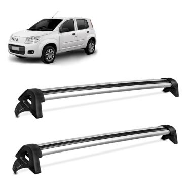 Imagem de Rack de Teto Travessa Uno 2011 a 2021 Alumínio Prata