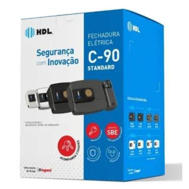 Imagem de Fechadura elétrica c-90 hdl dupla