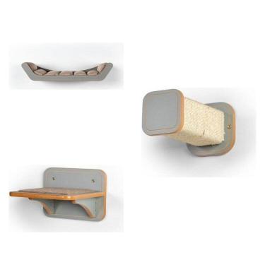 Imagem de Playground para Gatos Merlot Verde