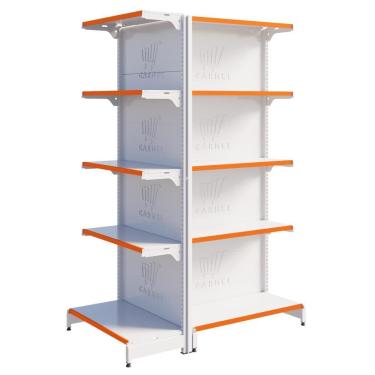 Imagem de Gôndola Fit Centro 1 Ponta E 1 Inicial 2,02m Expositro De Mercado Amapá