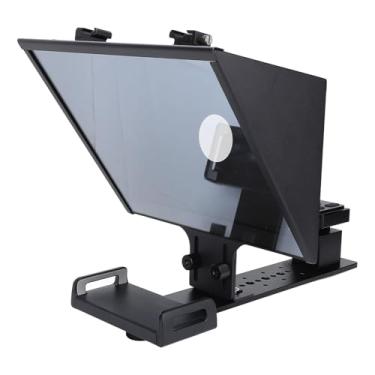 Imagem de Capa de Lente Ajustável, Tela de Alta Definição, Teleprompter Grande Angular, Controle Remoto para Smartphone DSLR, Configuração Fácil para IOS, Design Dobrável