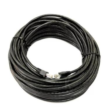 Imagem de Cabo de rede CAPA DUPLA 25 Metros profissional -- CFTV -- Internet -- 