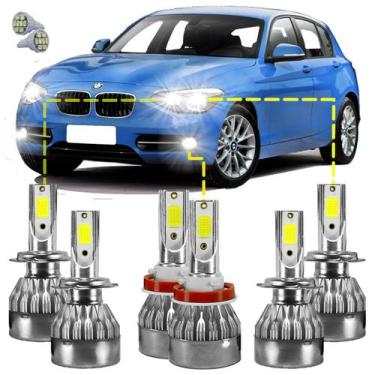 Imagem de Kit Ultra Led Bmw 118i 2012/19 20000 Lúmens 6500k - Fx Automotive
