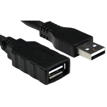 Imagem de Cabo Extensor USB 2.0 Macho X Femea 2 Metros Extensão USB 2 - HDMatter