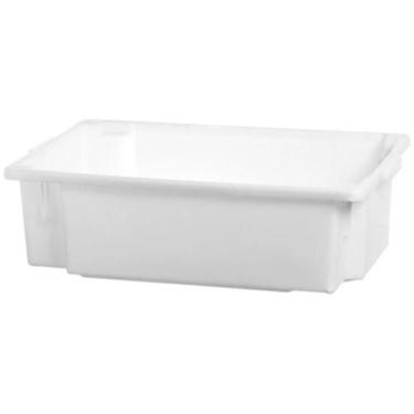 Imagem de Bandeja Caixa Frigorífica Açougue Carnes Aves Branca 38 L - Vpj Distri